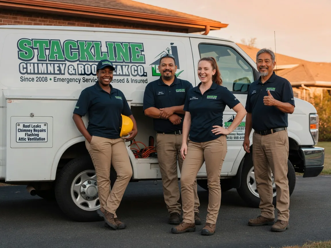 Chimney flashing repair company in Hewitt, MN